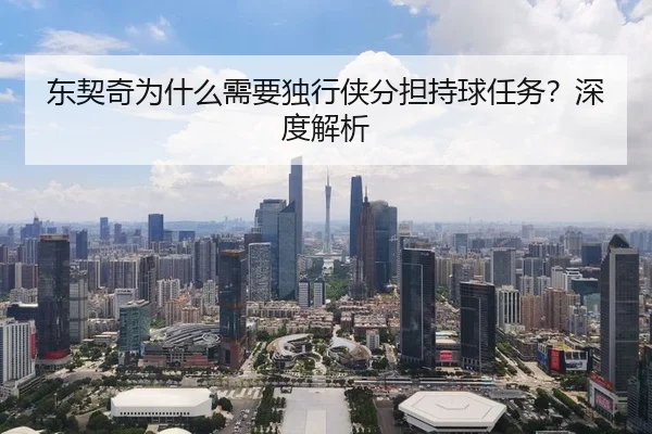 东契奇为什么需要独行侠分担持球任务？深度解析